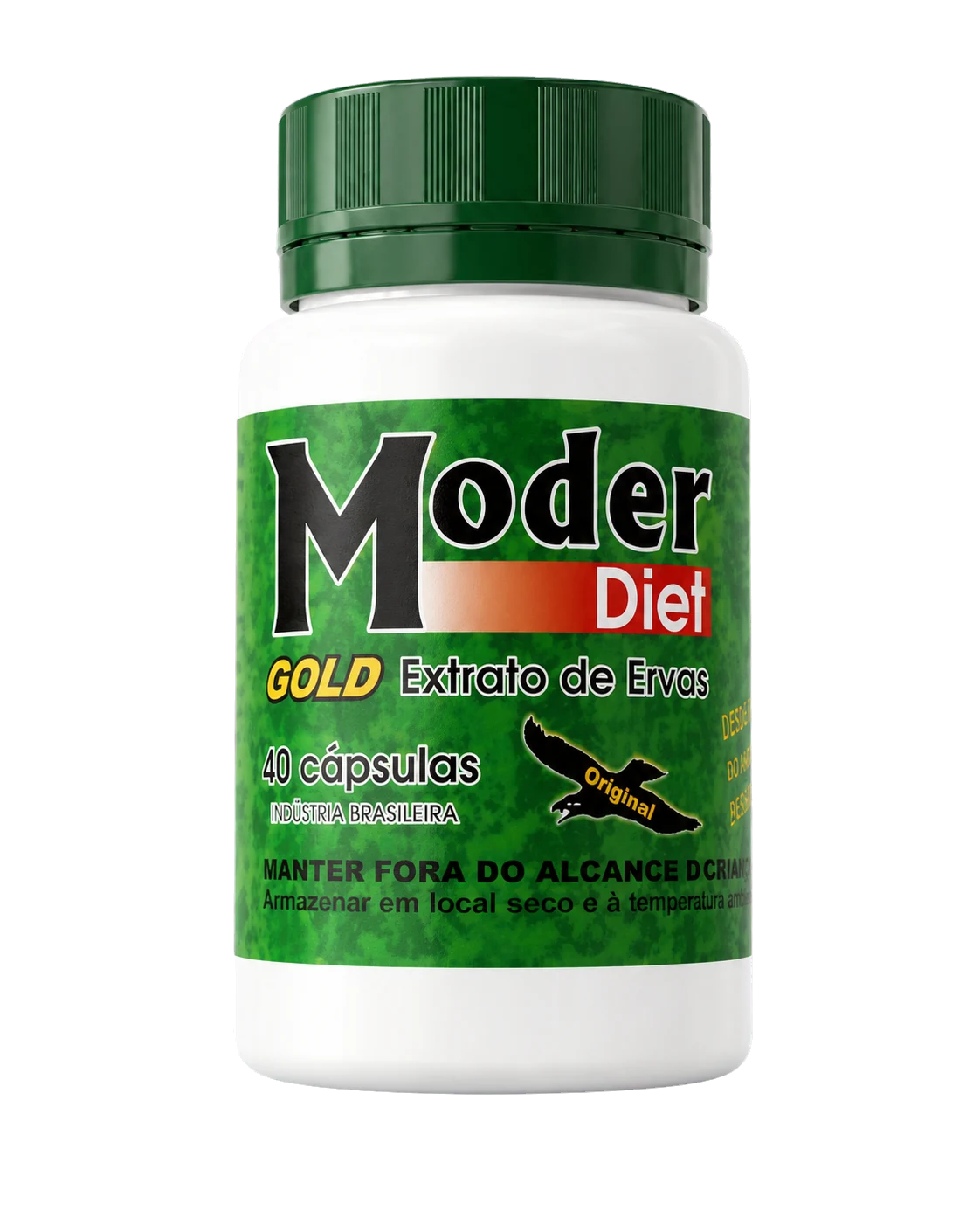Frasco do Moder Diet Gold